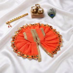 Size 2 Classic Solid Color Laddu Gopal Dress