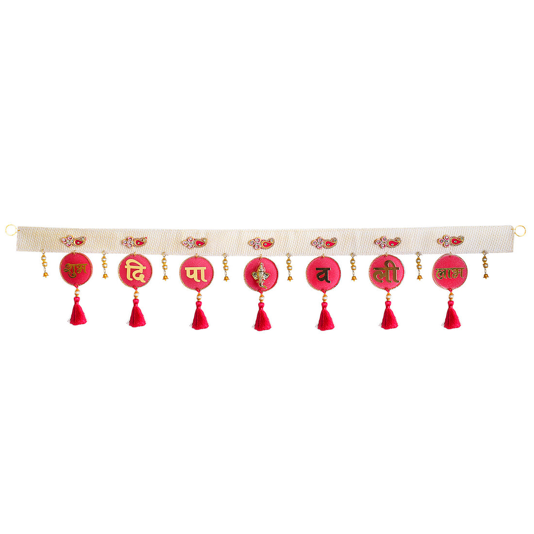 Resin Toran For Door Decoration (Pink)