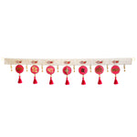 Resin Toran For Door Decoration (Pink)