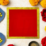 Aasan To Place Ganpati Idol 71.12 x 71.12cm (28x28 Inch)