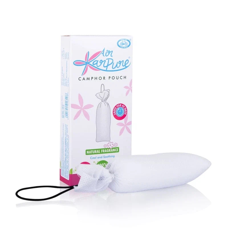 Camphor Pouch Combo Oudh, Citrus & Original Camphor Fragrance Diffuser (3 x 60 g)