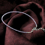 Amethyst healing stone anklet for calm, clarity, and emotional balance, India’s Largest Puja Accessories Brand- www.satvikstore.in