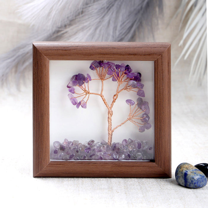 Amethyst healing stone tree | India’s Largest Puja Accessories Brand- www.satvikstore.in