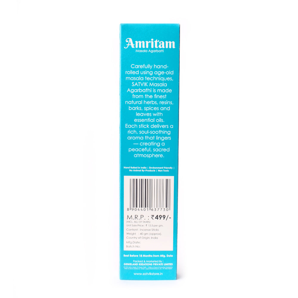 Amritam Pure Masala Incense Sticks