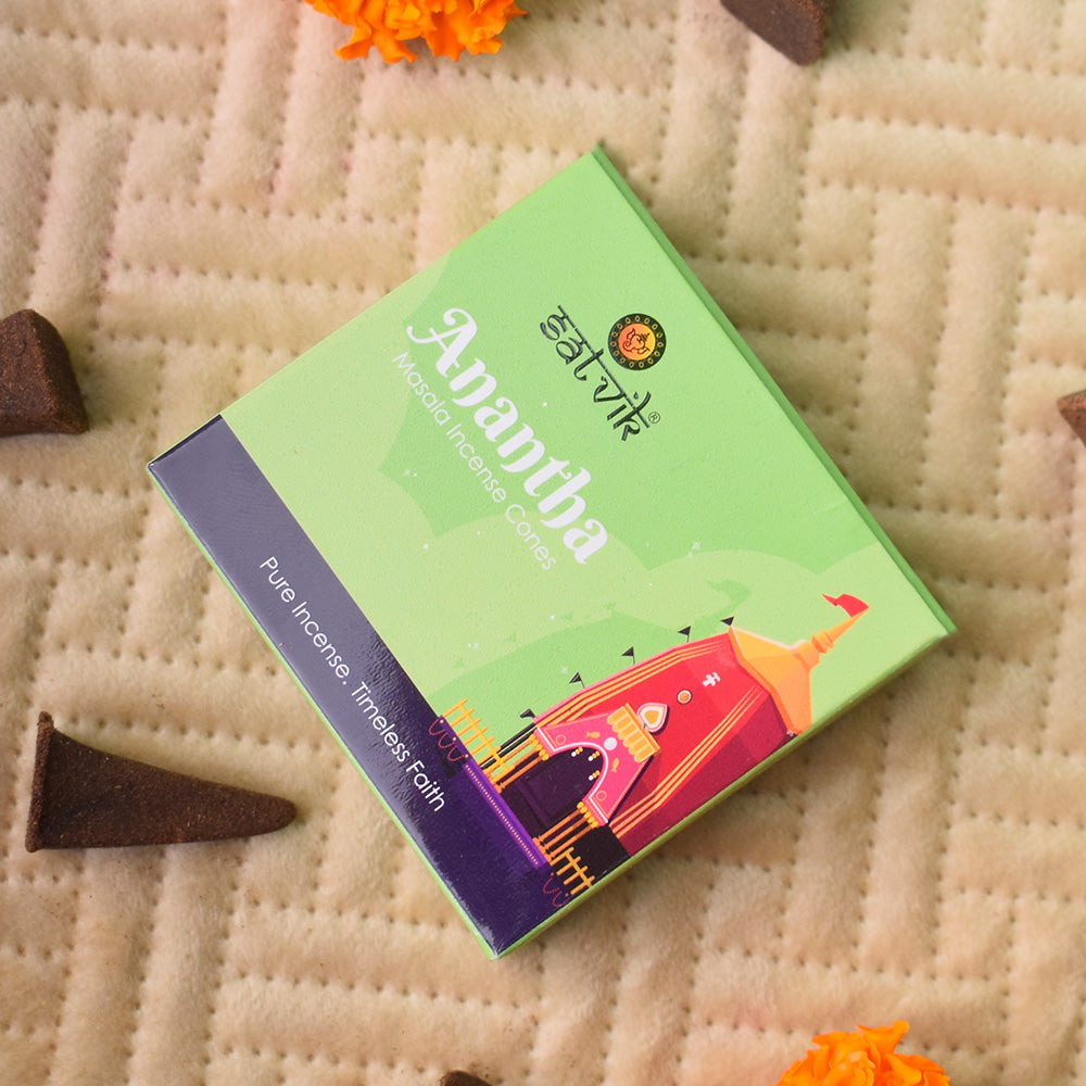 Anantha Pure Masala Incense Cones