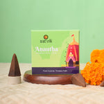 Anantha Pure Masala Incense Cones – Natural Handcrafted Dhoop for Meditation and Pooja. India’s Largest Pooja Accessories Brand - www.satvikstore.in