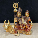 4.7 Inch Sampurna Shiv Parivaar with Nandi