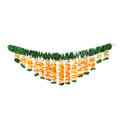 Artificial Flower Bandarwal for Door Decoration – Floral Toran Design-15 with vibrant faux flowers and traditional design for festive and entrance décor. India’s Largest Pooja Accessories Brand – www.satvikstore.in
