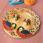 Artistic flair, kumkum holder with intricate traditional design for pooja rituals and festive decor. 
India’s Largest Pooja Accessories Brand – www.satvikstore.in 