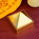 3*3 Inch Brass Pyramid for Vastu & Healing