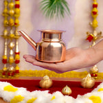 Pure Copper Kalash with Spout (Lota) for Pooja & Rituals