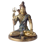 9.4 Inch Divine Brass Shiv Idol