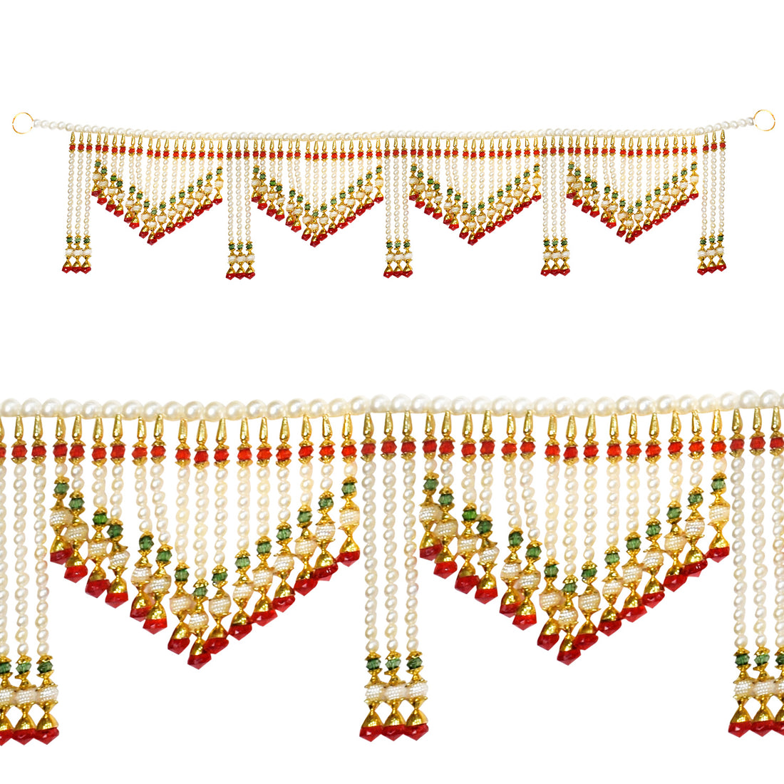 Beautiful Colorful Beades Toran Bandhanwar For Entrance Door