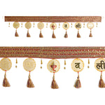 Resin Toran For Door Decoration (Golden)