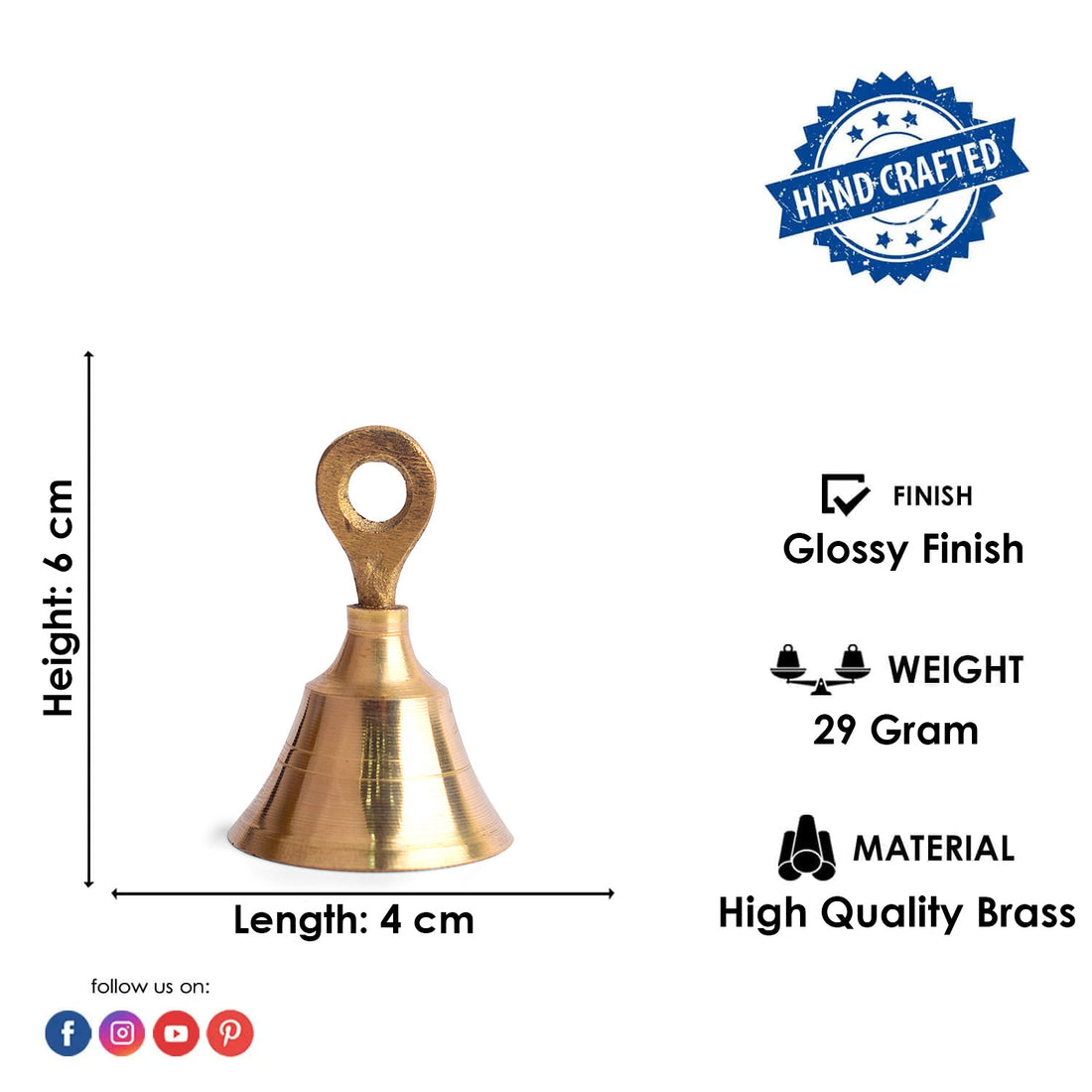 Sacred Echoes Pooja Bell Tunes (Size-2)