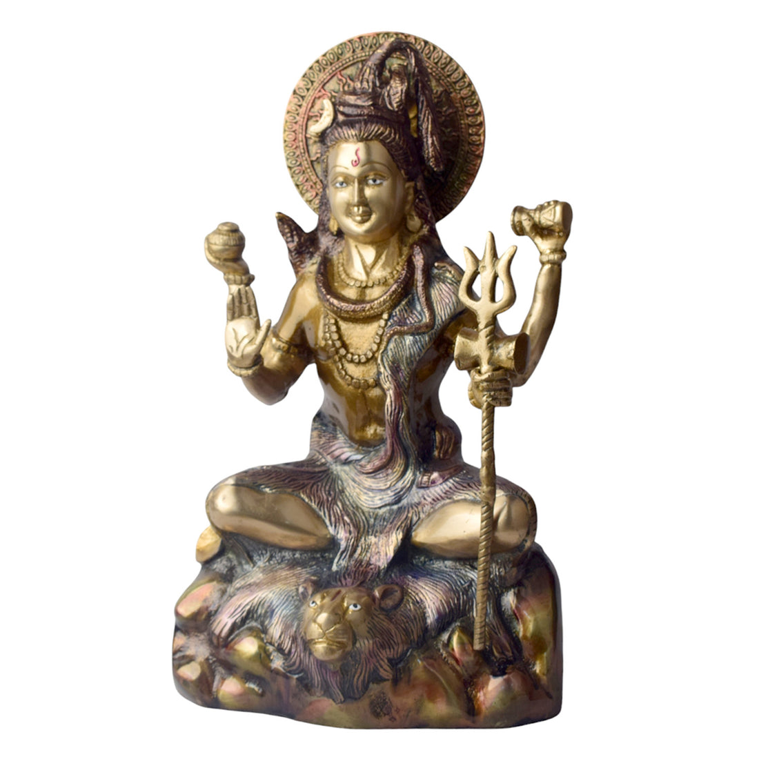 13.5 Inch Elegant Lord Shiva Sculpture