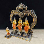 6.9 Inch Exquisite Brass Ram Darbar Idol