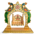 Majestic Golden Meenakari Jhula  for Laddu Gopal