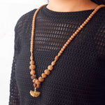 1–14 Mukhi Siddh Rudraksha Mala with Big 1 Mukhi Bead 100% Original & Certified