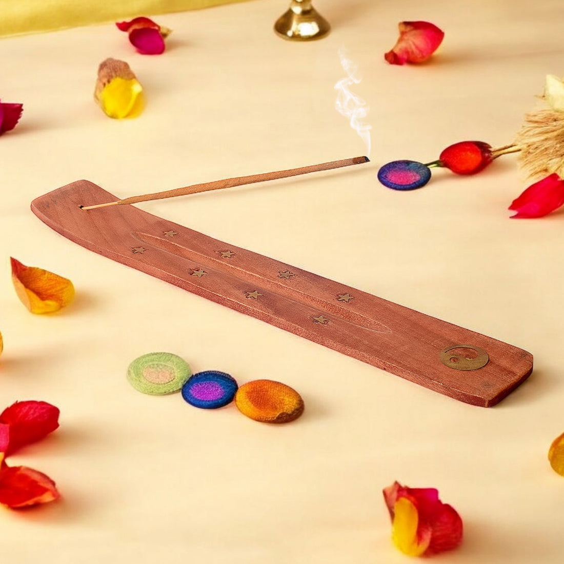 Incense Holder Plate for Peaceful Meditation and Sacred Décor