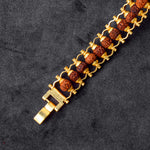 IGP Gold Plated Rudraksha Bracelet – Unisex Spiritual Wear