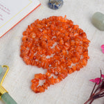 Carnelian Crystal Necklace - Chakra Healing & Vitality Boost