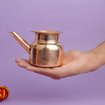 Pure Copper Kalash with Spout (Lota) for Pooja & Rituals