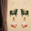 Cow Floral Side Door Wall Hangings | India’s Largest Pooja Accessories Brand – www.satvikstore.in