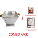 Hawan Kund with Hawan Samidha & Hawan Samagri – Complete Pooja Set Combo