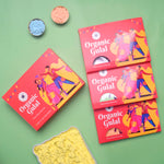 Kreations Organic Gulal Holi Colors set of 3 (Red Pack)