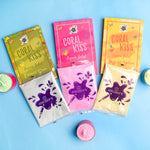 Coral Kiss 3 Pc Set of Skin Friendly Holi Colors (Assorted)