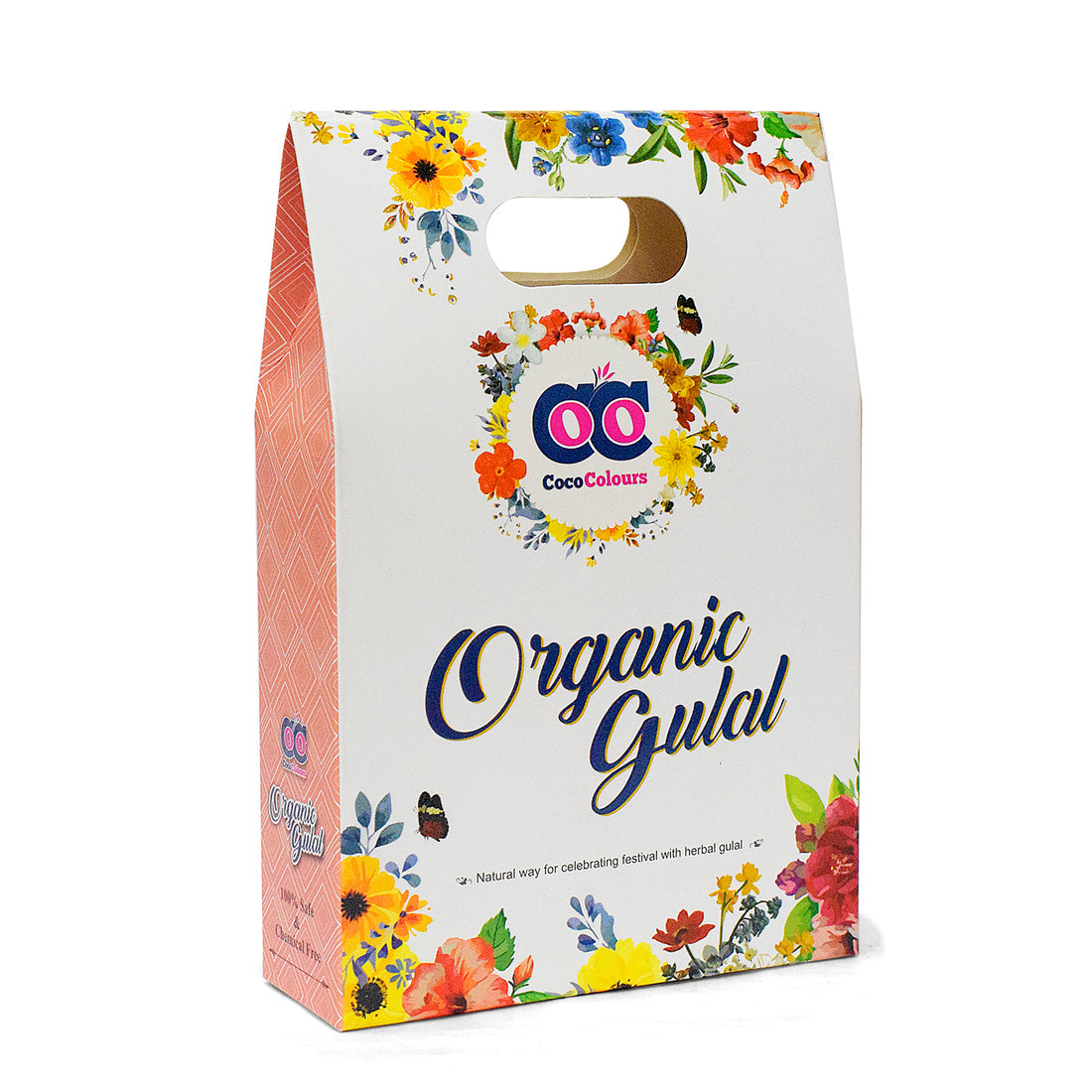 2 Pc Set of COCO Organic Gulal Holi Colors