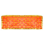 Divine Swastika & Kalash Chunni for Mata Idol – 40x12 Inch