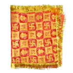 Divine Swastika & Kalash Chunni for Mata Idol – 40x12 Inch