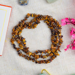 Tiger Eye Crystal Necklace for Chakra Healing