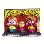 Compact Wooden Jagannath Murti