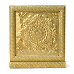 Cultural Impressions: Embossed Meenakari Key Organizer