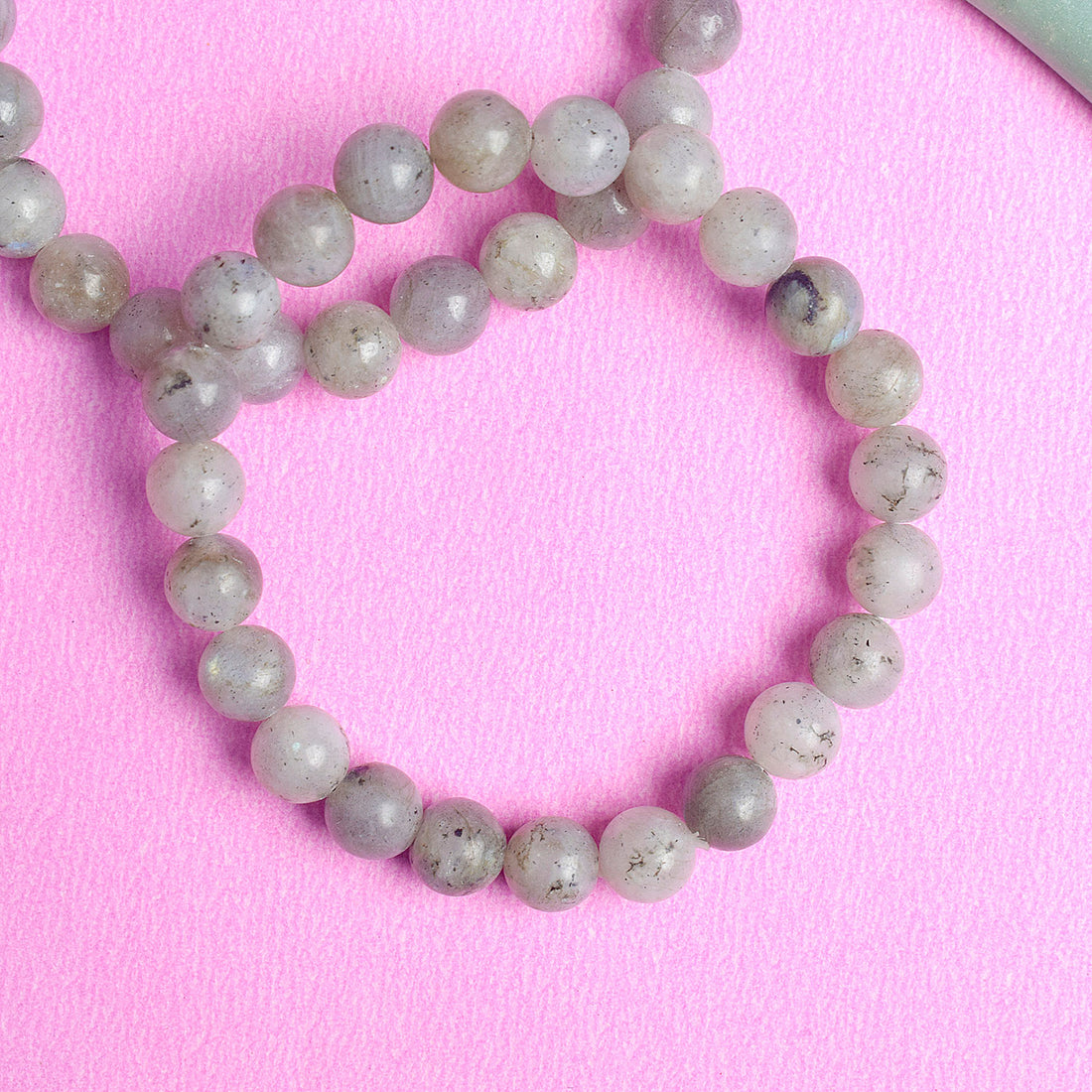 Natural Certified Labradorite Crystal Bracelet for Reiki Healing 8 MM
