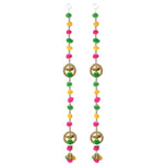 Parrot Design Wall Hanging with Pom-Poms