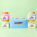4 Pc Set of Adore Organic Gulal With Gift  Box Packaging