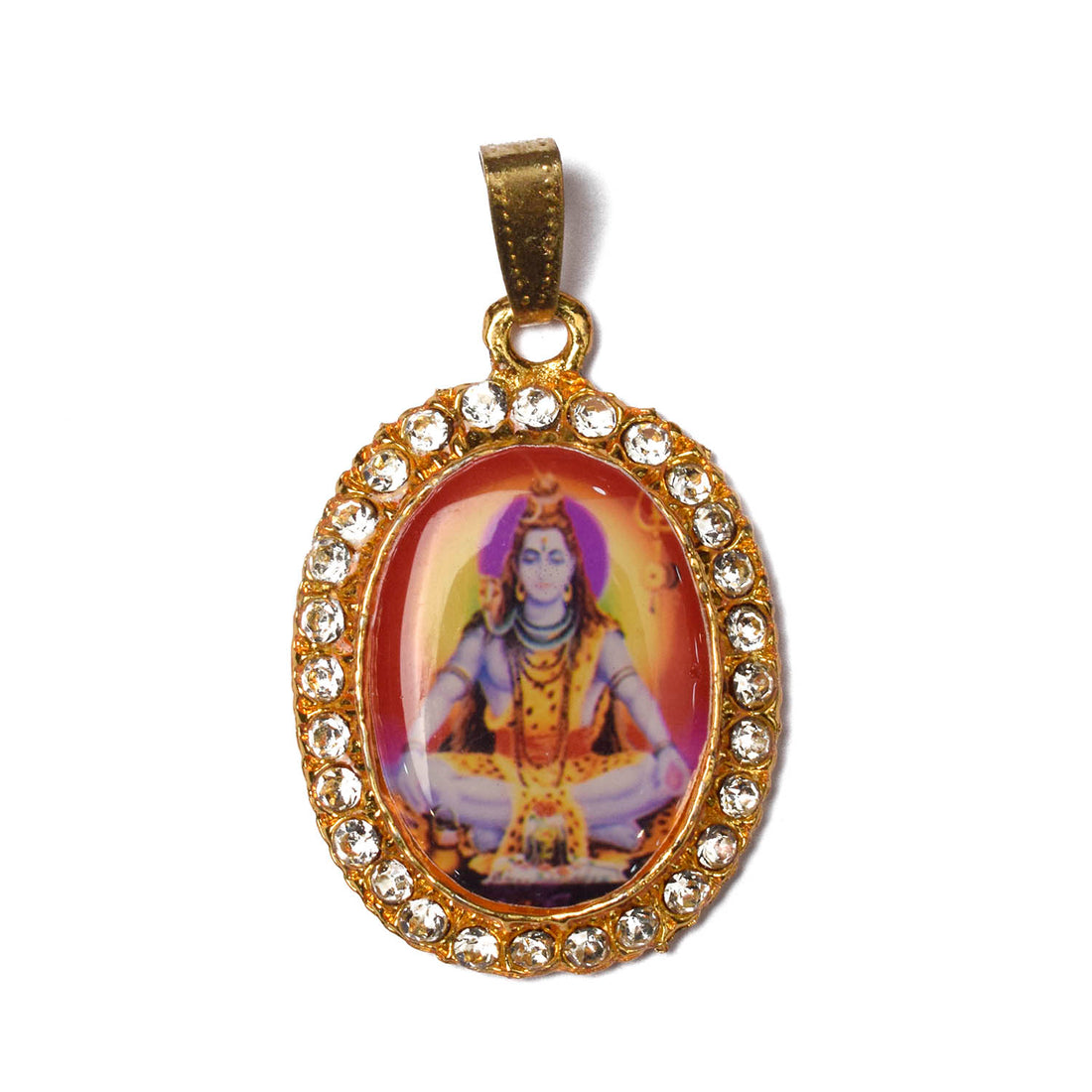 Divine Serenity: Shiv Adiyogi Roop Neck Locket