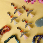Adorable Crystal Angel Pendant