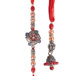 Harmony & Devotion: Couple Rakhi Set