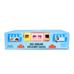 ICE-CREAME Organic Gulal Holi Colors Set of 10 with with Distinctive Car Box Packaging