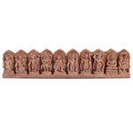Dasavatharam Wall Decor – Vishnu’s 10 Avatars in Handcrafted Wood