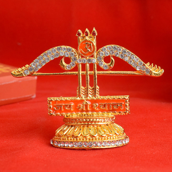 Metal 3 Baan Khatushyam Idol Puja Store Online Pooja Items Online Puja Samagri Pooja Store near me www.satvikstore.in