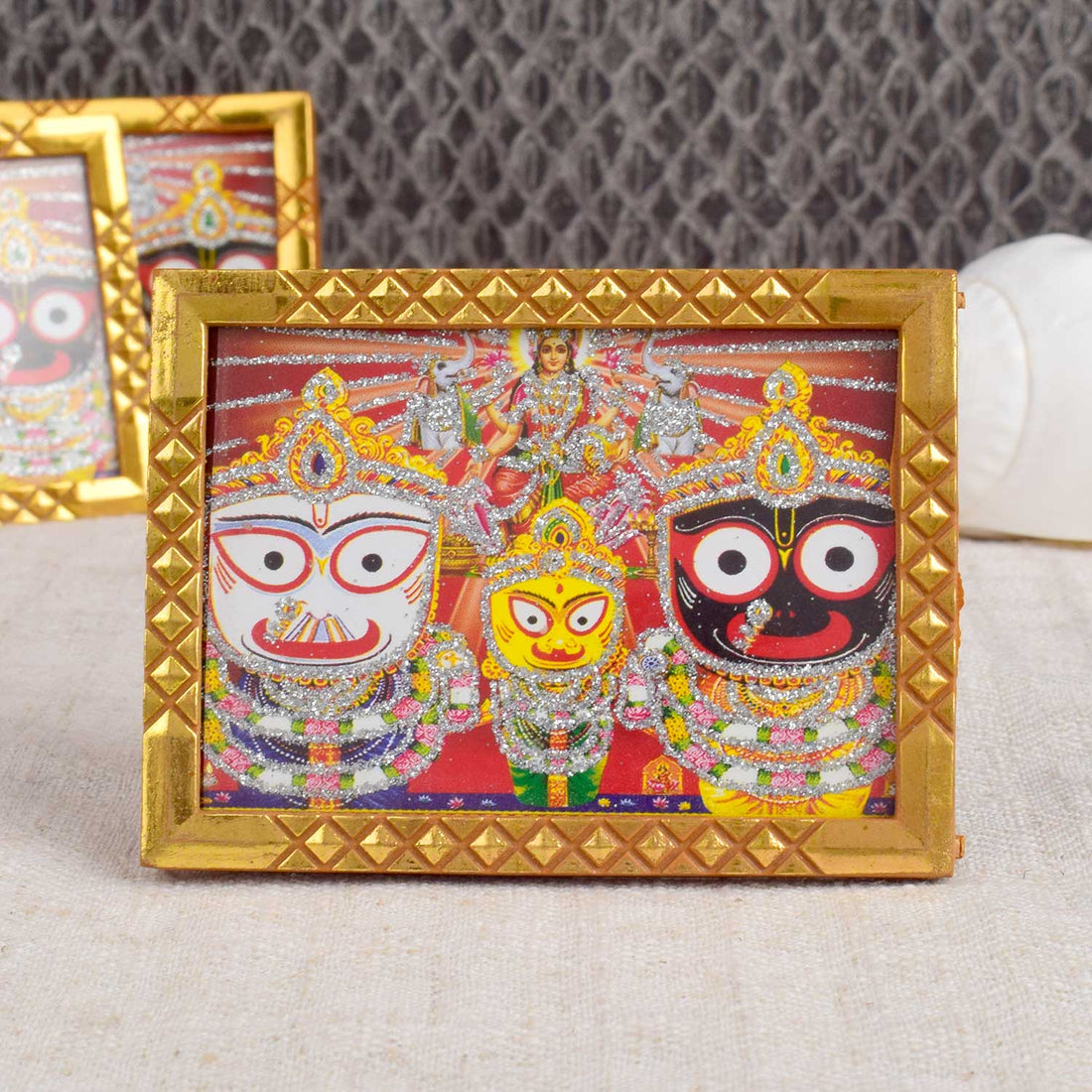 Big Lord Jagannath Car Idol – Divine Presence for Dashboard