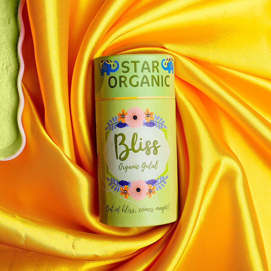 Bliss Organic Gulal Holi Colors Set of 3