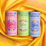 Bliss Organic Gulal Holi Colors Set of 3