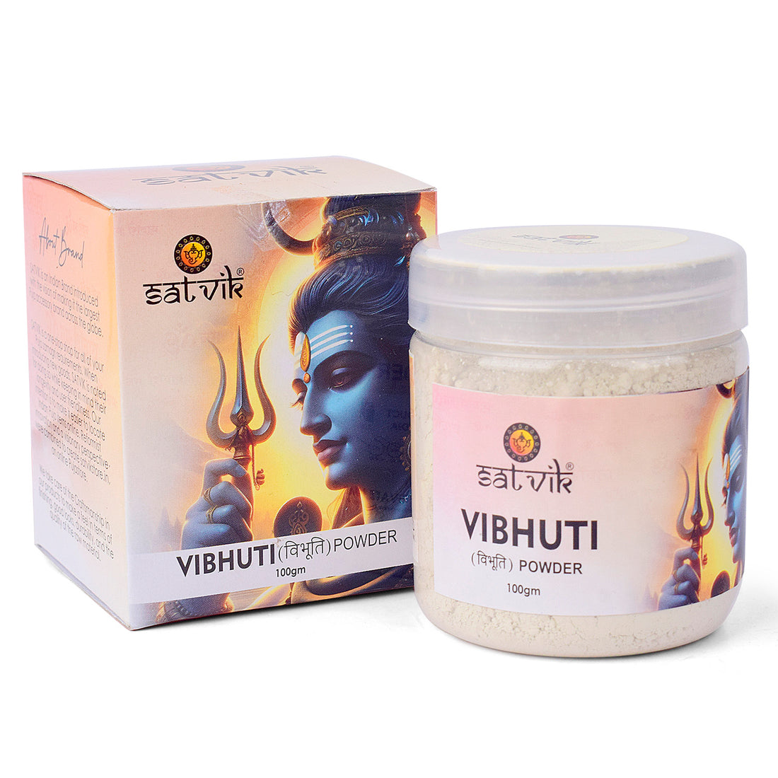Pure Mahadev Bhasm Vibhuti Holy Ash for Worship and Spiritual Energy